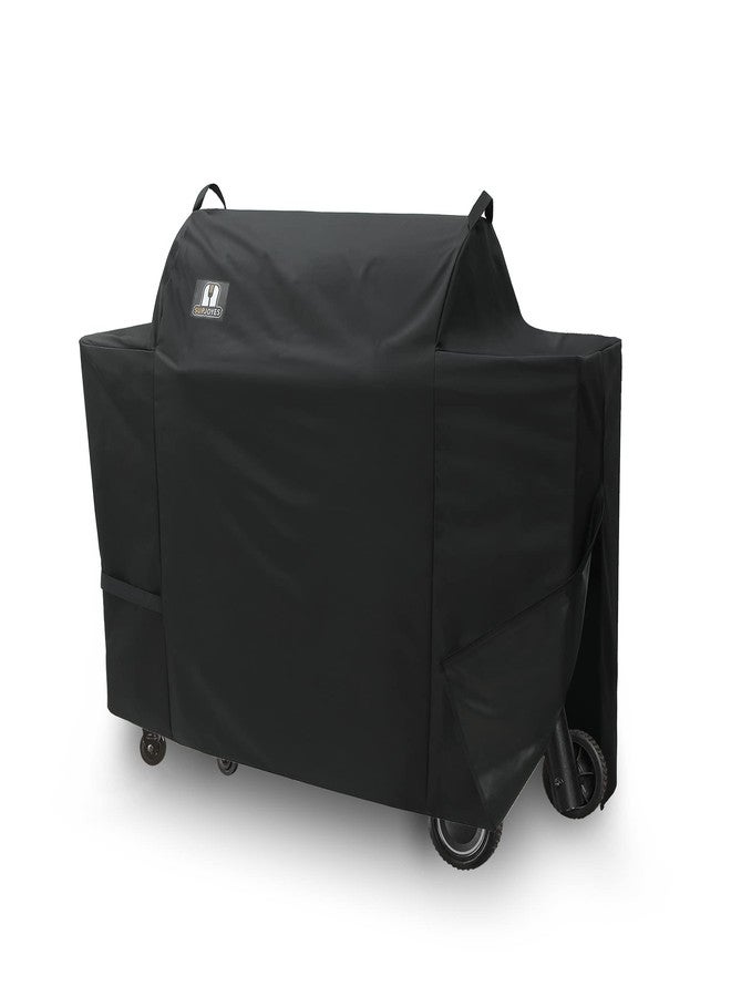SUPJOYES Grill Cover for Traeger Ironwood 885 Wood Pellet Grill, Heavy Duty Waterproof Smoker Cover, Full Length, Zipper - Image 1