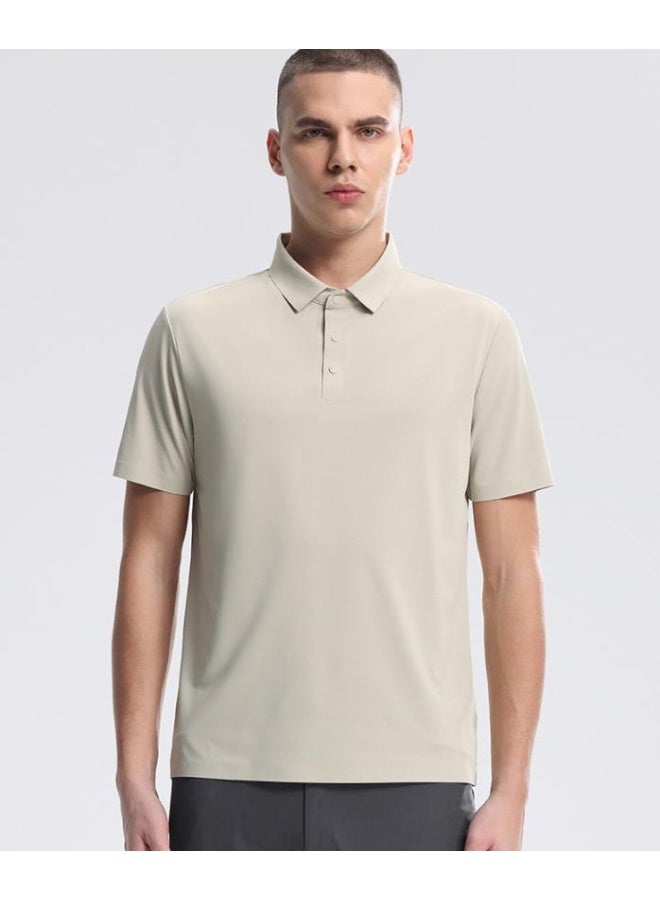 Men's Sports Top Breathable Casual Short Sleeved Shirt - Image 4