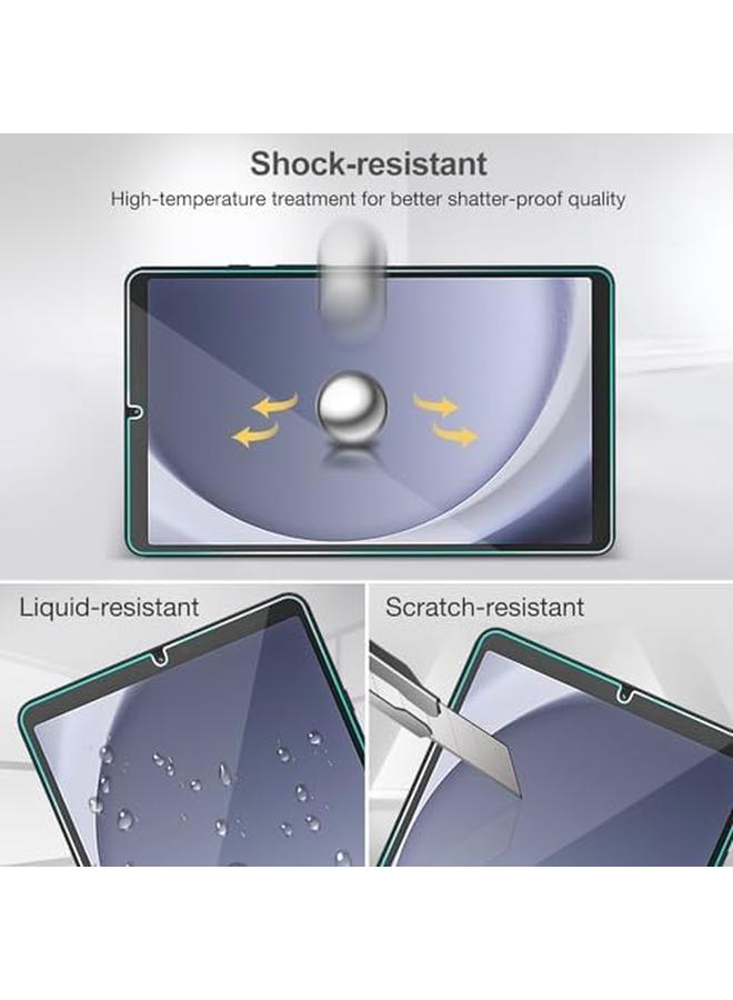 Procases 2 Pack Screen Protector For Galaxy Tab A9 8.7 Inch 2023 9H Hardness Tempered Glass Hd Clear Screen Film Guard For 8.7" Galaxy Tab A9 Tablet Sm X110 X115 X117 - Image 5
