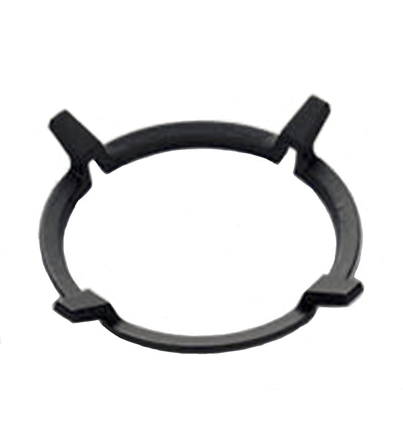 Rluii Non Slip Black Cast Iron Stove Trivets for Kitchen Wok Support Ring Cooktop Range Pan Holder Stand Stove Rack Milk Pot HolderGas HobGas Stove Accessories 