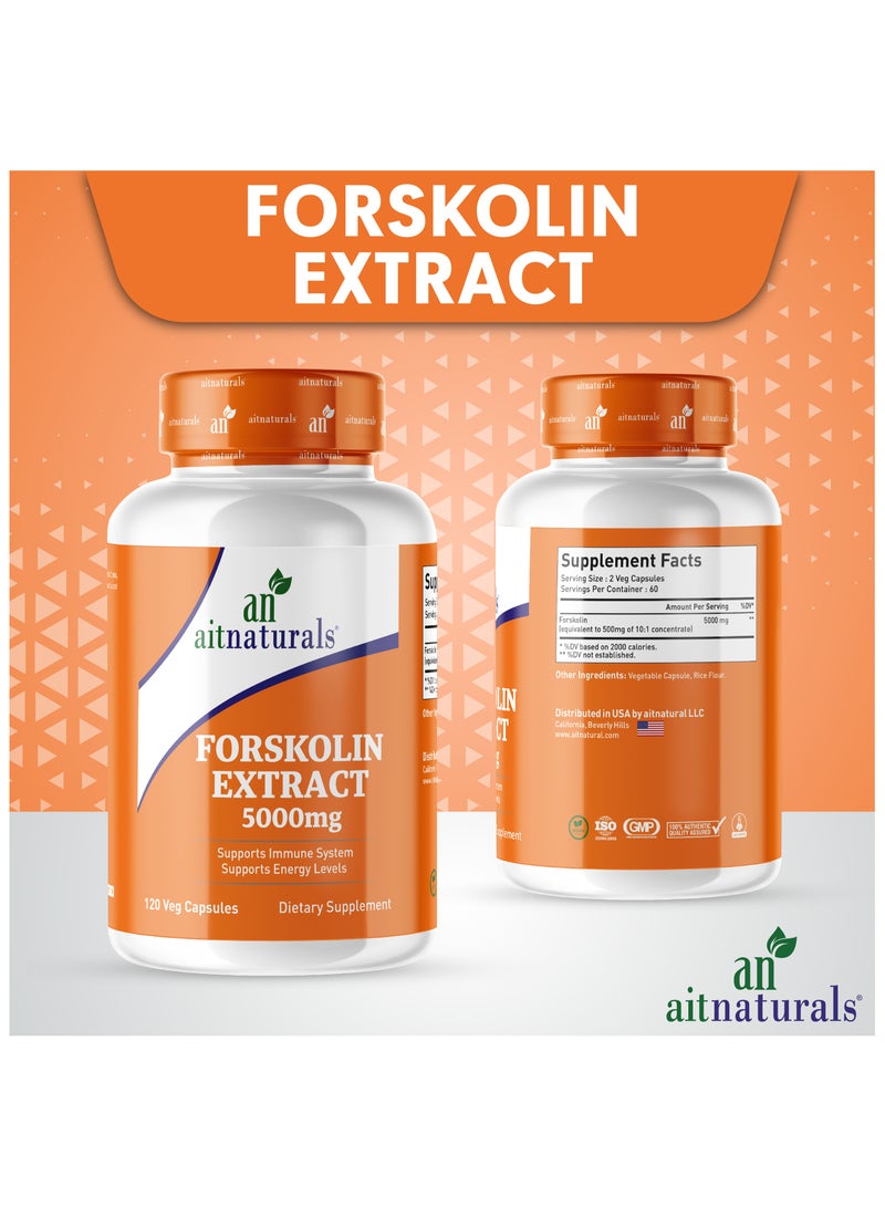 Natural Forskolin Weight Loss - 500mg (120 Capsules) - view 3