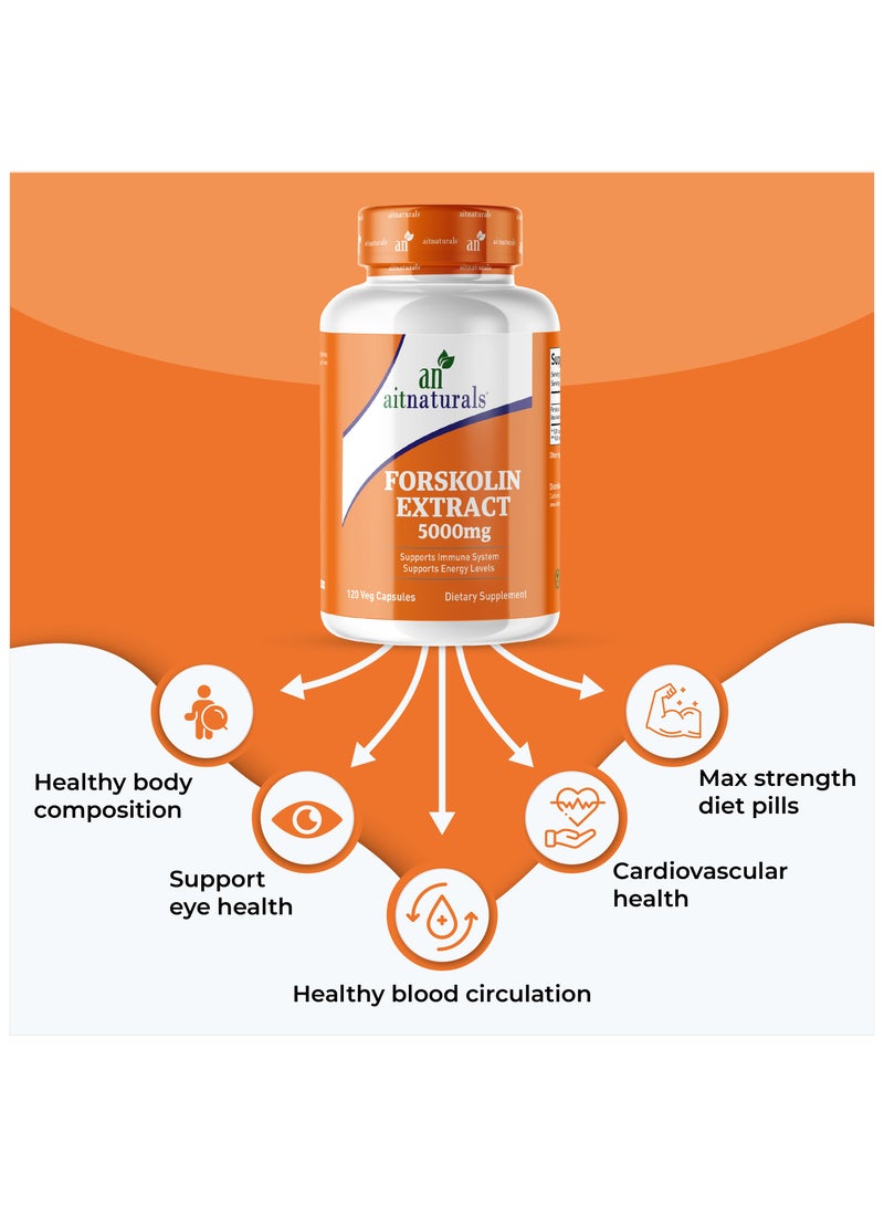 Natural Forskolin Weight Loss - 500mg (120 Capsules) - view 5
