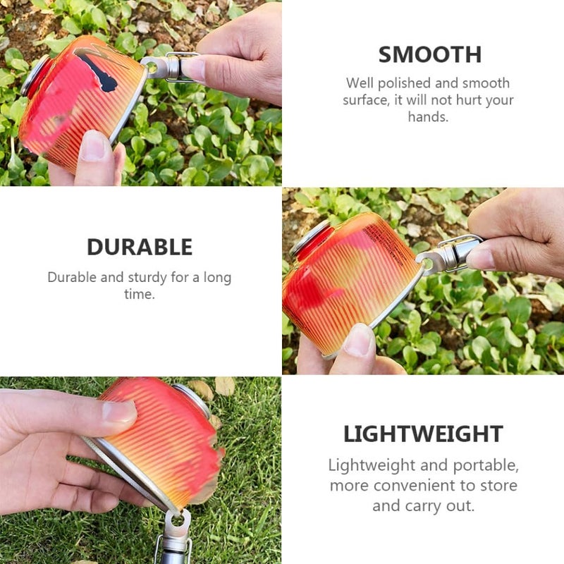 Compact Keychain Tank Hole Puncher Tool for Camping Lightweight Portable Canister Disposal - Image 4