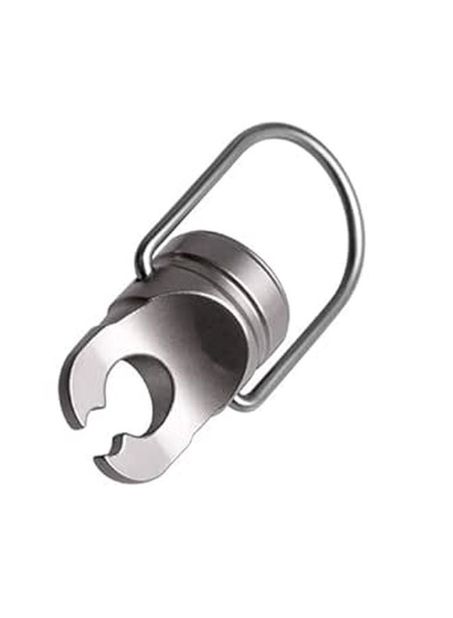 Compact Keychain Tank Hole Puncher Tool for Camping Lightweight Portable Canister Disposal - Image 1