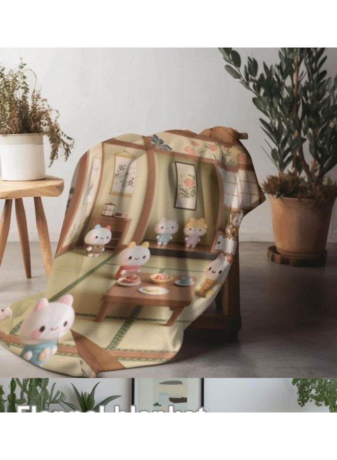 general Flannel thin blanket (warm and comfortable, suitable for sleep, gaming, dust removal and sandproof) 150cm*200cm - 41 - Image 3