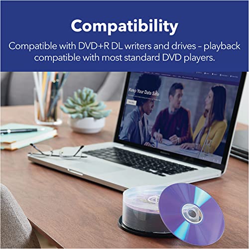 Verbatim DVD+R DL Double Layer 8.5GB 8X LifeSeries - 25pk Spindle 71122 - Image 5