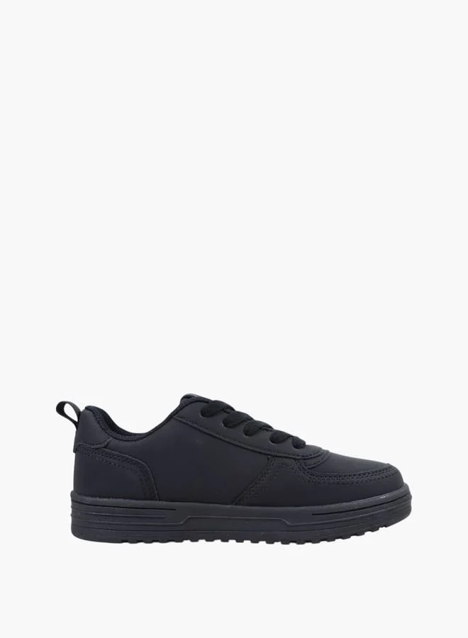 Boys' Panelled Sneakers with Lace-Up Closure - BOSTON III