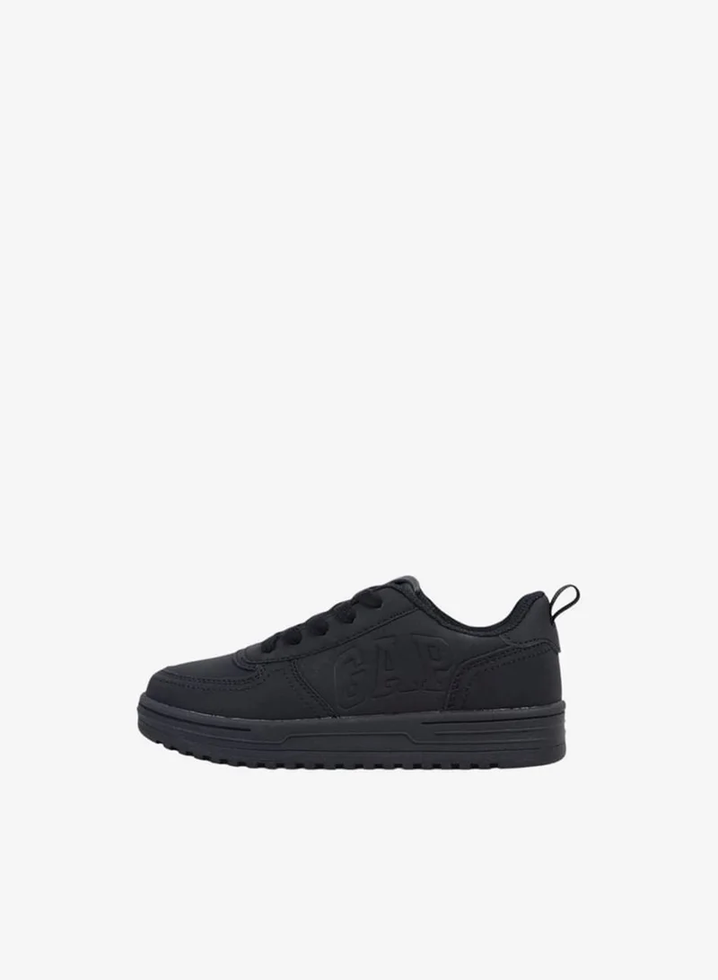GAP Boys' Panelled Sneakers with Lace-Up Closure - BOSTON III