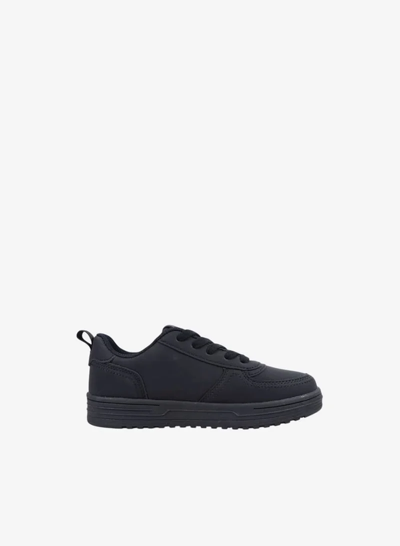 GAP Boys' Panelled Sneakers with Lace-Up Closure - BOSTON III