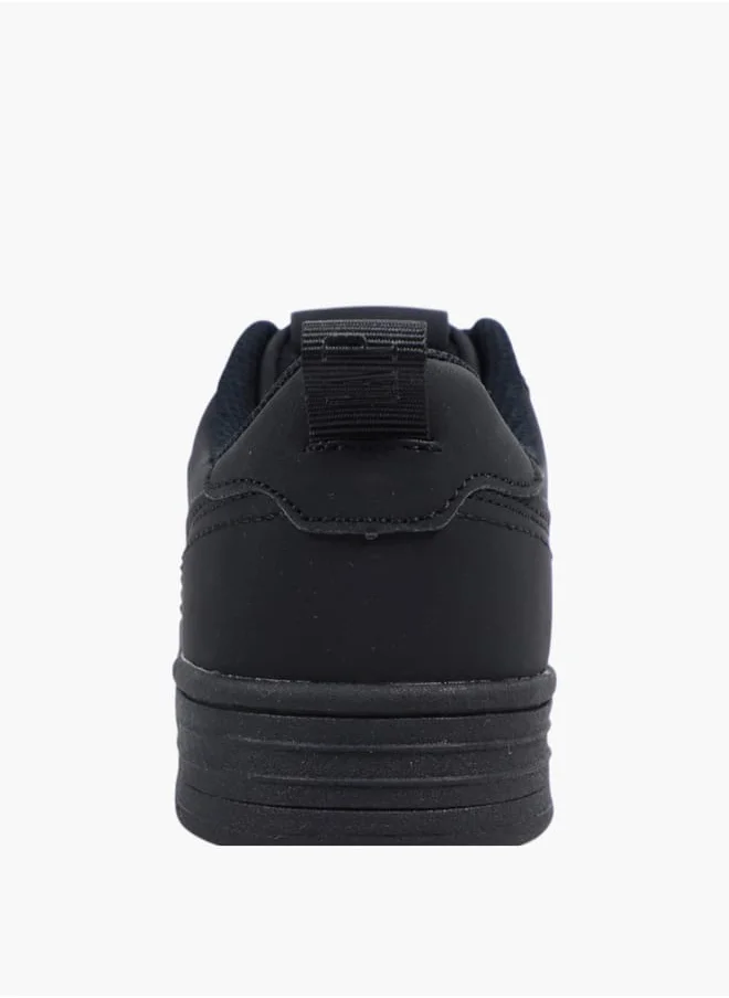 GAP Boys' Panelled Sneakers with Lace-Up Closure - BOSTON III