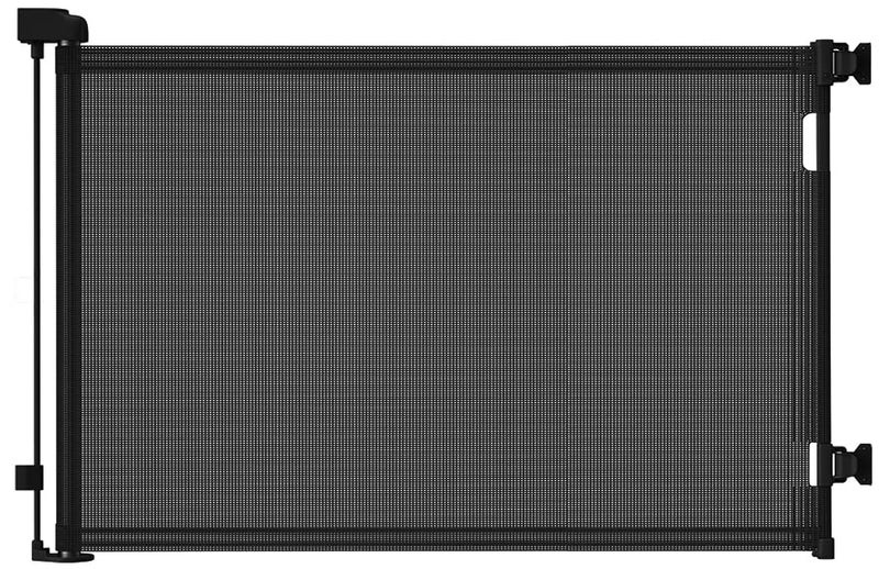 DEAR LOV Retractable Mesh Baby or Dog Gate 33 Tall Extends up to 71 Wide Child Safety Gate for Doorways Stairs Hallways IndoorOutdoor 33x71 Black