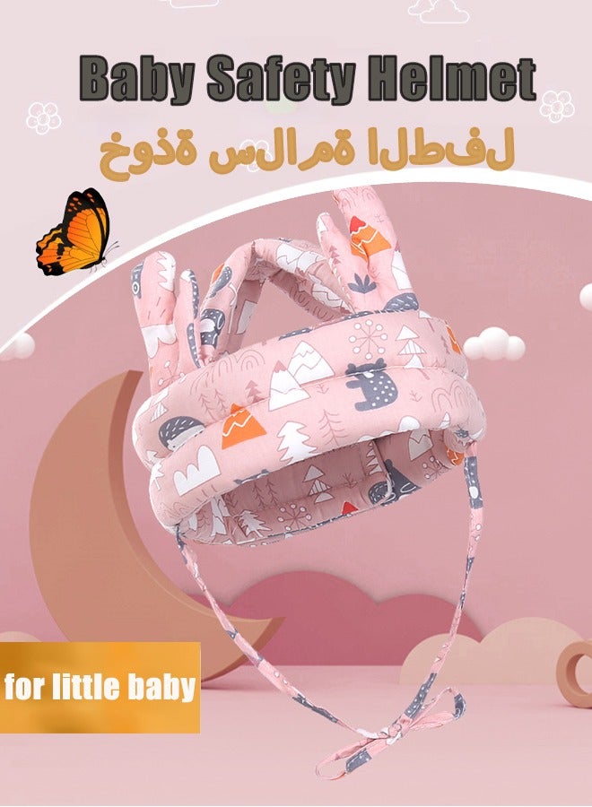 Baby Helmet for Crawling and Walking| Baby Head Protector| Infant Helmets| Toddler Baby Head Protection Cushion| Baby Safety Helmet Head Shaping for Learning to Walk Headguard Protective Harnesses Cap - Image 1