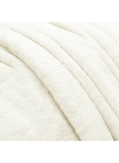 MORANO Morano Velvet Blanket Microfiber Material Off-white Color 220 X 240 Cm  - Image 3