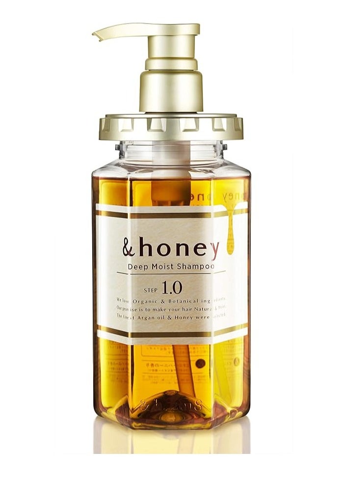 &Honey - Deep Moist Shampoo 1.0 440ml - Image 1