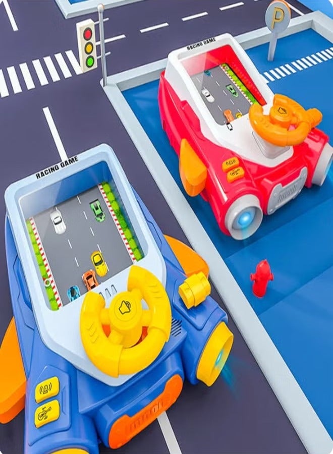 NYVIO Kids Car Simulator Steering Wheel – Interactive Racing Game Toy with Music, Lights & Driving Sounds – Fun Educational Driving Toy for Boys & Girls - Image 5