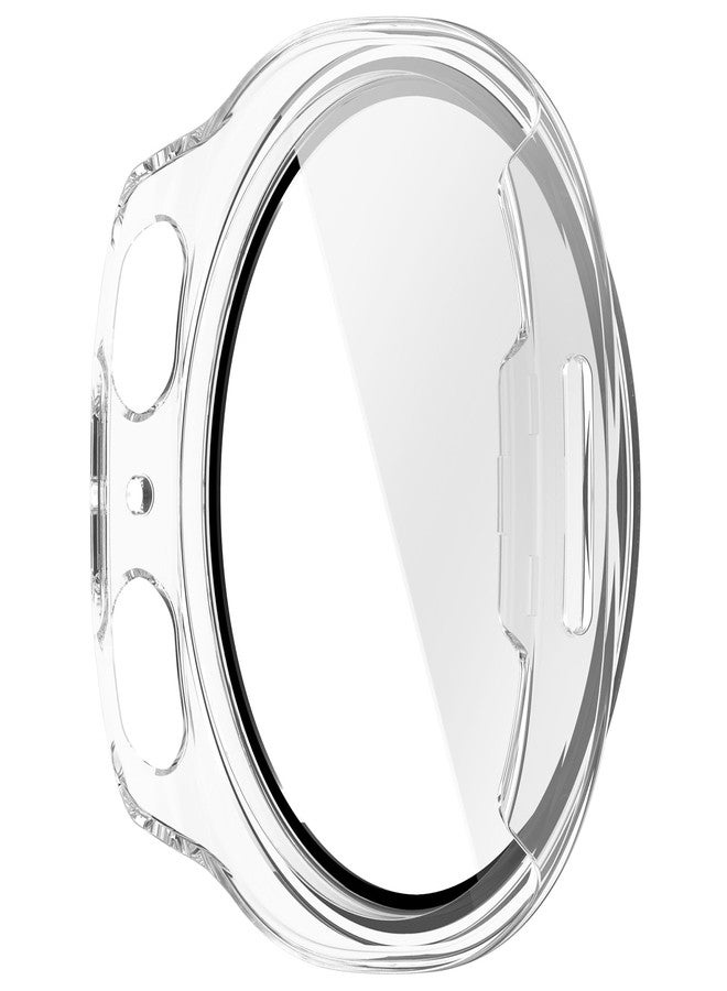 FanTEK Compatible for Samsung Galaxy Watch 8 40mm Watch Case for Women Men, Scratch Resistant Shock Absorbing Case, Clear - Image 3