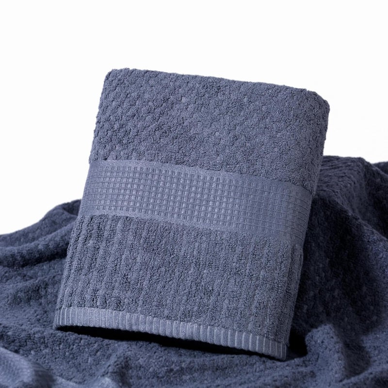 Mush Hearth Haven Bamboo Towels for Bath Large Size 450 GSM Bamboo Bath Towel for Men Women Soft Highly Absorbent Quick Dry 70 X 140 cms Moon Grey - Image 1