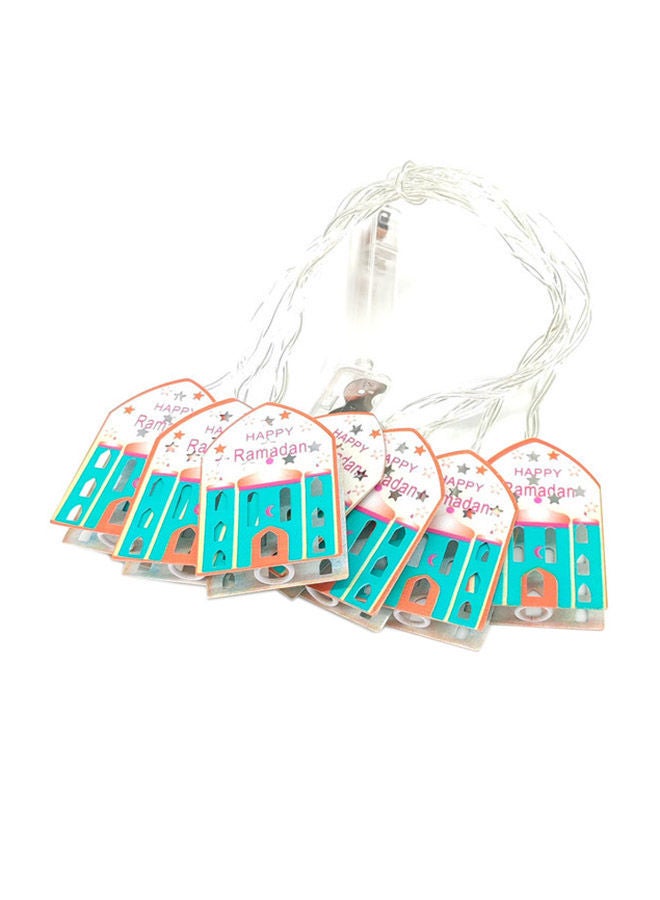 NIBEMINENT Ramadan String Lights Multicolour 200cm