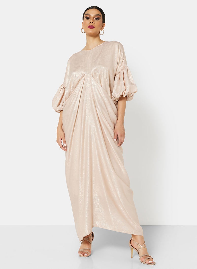 House of Moda Draped Maxi Dress  - Image 5