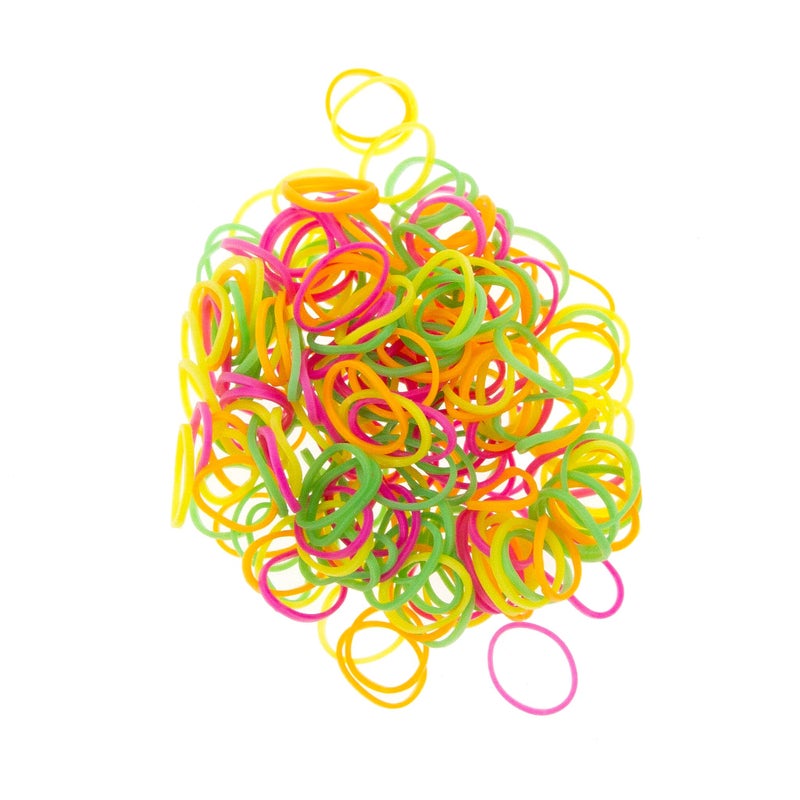 Arushi 1 Inch Rubber Bands (Pack of 200g) | Strong & Stretchable Small Elastic Bands for Office, Home & Kitchen Use | Assorted Colors for Organizing Money, Stationery & Packaging - Image 4