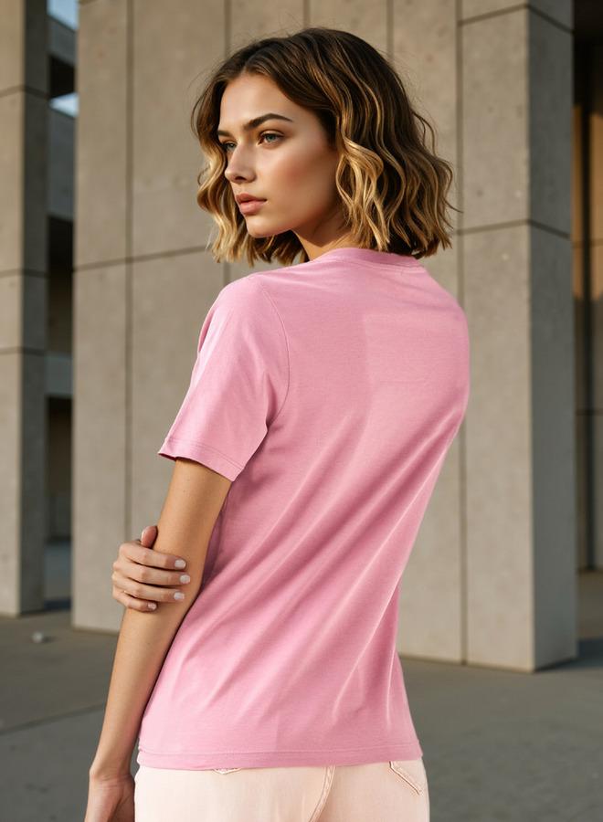 سبلاش فيڤ تيشيرت بطبعة جرافيك ورقبة دائرية - Image 3