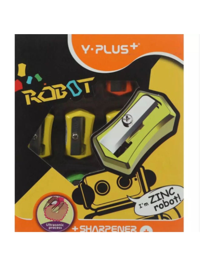 Y-Plus 1-Eye Metal Sharpener Box of 12