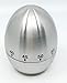 Jayron KT003 Egg Kitchen Timer Stainless Steel Egg Shaped Timer Mechanical Rotating Alarm 60 minutes count down timer - Image 2