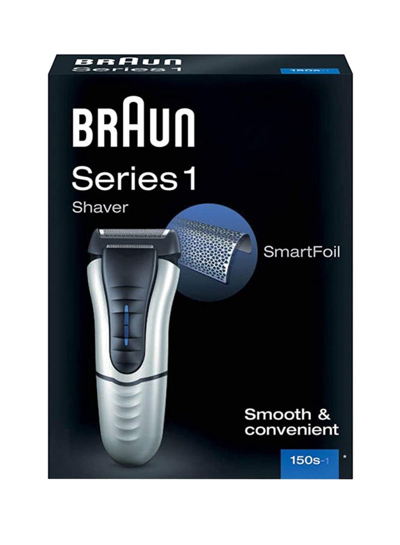 BRAUN Series 1 Electric Shaver Silver/Black - Image 2