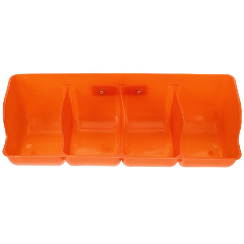 Mountable Feeding Trough Multi-Compartments Feeder Farmhouse Feeder - Image 5