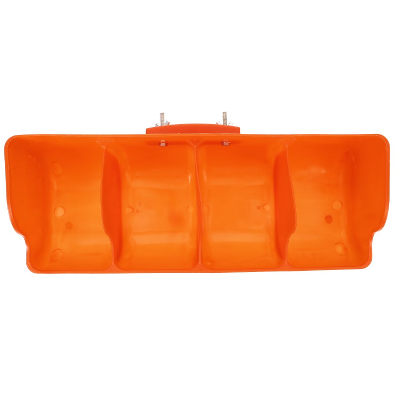 Mountable Feeding Trough Multi-Compartments Feeder Farmhouse Feeder - Image 1