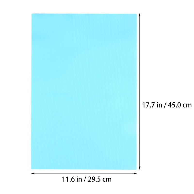 4 Pcs 45x29cm Refrigerator Liners Multifunction Non Cabinet Drawer Liners Mat Table Mat ( ) - Image 2