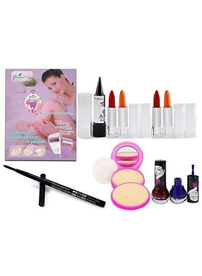 adbeni Make Up Kit For Women Fair Tone Combo (Pack Of 5)