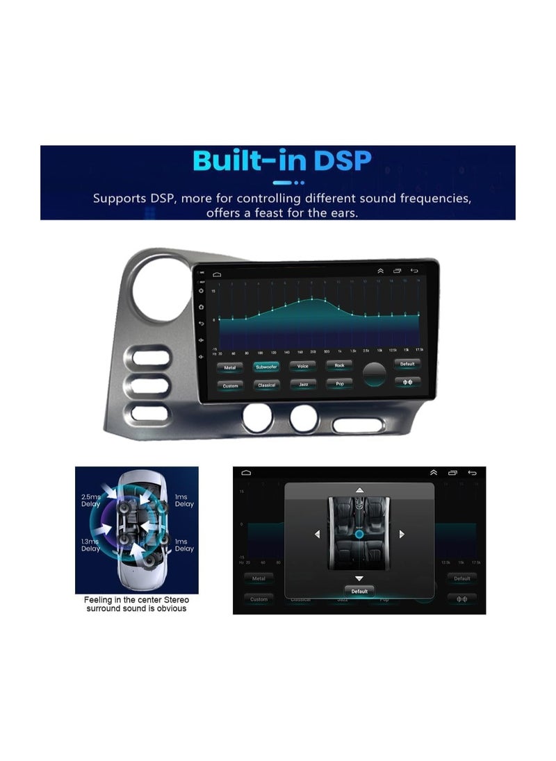 SHEZA STAR - Android Car Stereo for Toyota Matrix 2003 2004 2005 2006 2007 2008 1GB RAM 32GB ROM 9 Inch MirrorLink WiFi BT, IPS Touch Screen with AHD Camera Included - Image 1