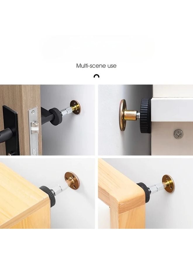 4 Pcs Heavy Duty Metal Furniture Leg Levelers Adjustable Anti Slip Base For Tables Sofas Cabinets - Image 5