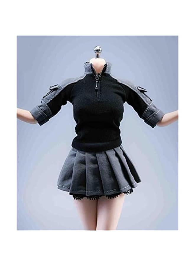 1/6 Scale Figure Doll Clothes, Top+Skirt, Outfit Costume for 12 inch Female Action Figure Phicen/TBLeague CM144(A)  - Image 2