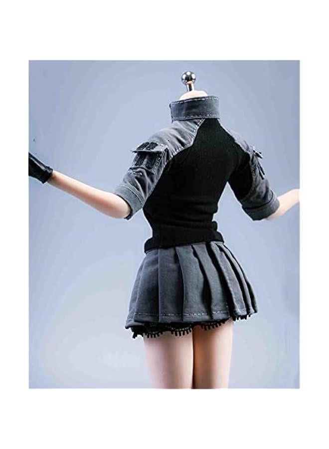 1/6 Scale Figure Doll Clothes, Top+Skirt, Outfit Costume for 12 inch Female Action Figure Phicen/TBLeague CM144(A)  - Image 3