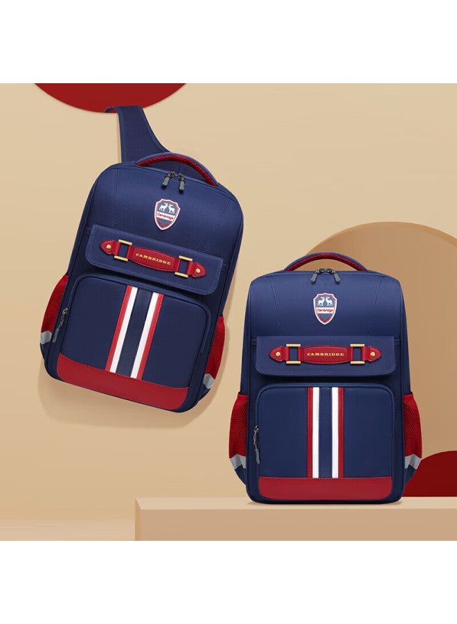 Ninth Castle The Ninth Castle Elementary School Backpack For Boys And Girls Grades 1-3 Large Capacity Spine-protecting Lightweight Children's Schoolbag - Image 1