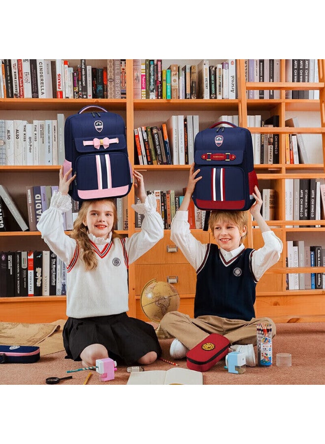Ninth Castle The Ninth Castle Elementary School Backpack For Boys And Girls Grades 1-3 Large Capacity Spine-protecting Lightweight Children's Schoolbag - Image 3