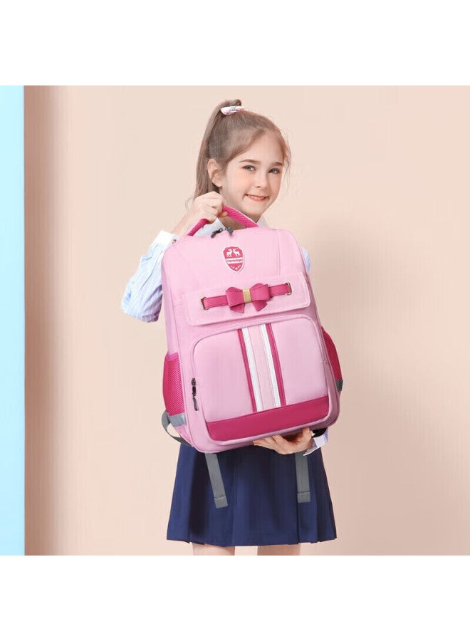 Ninth Castle The Ninth Castle Elementary School Backpack For Boys And Girls Grades 1-3 Large Capacity Spine-protecting Lightweight Children's Schoolbag - Image 4