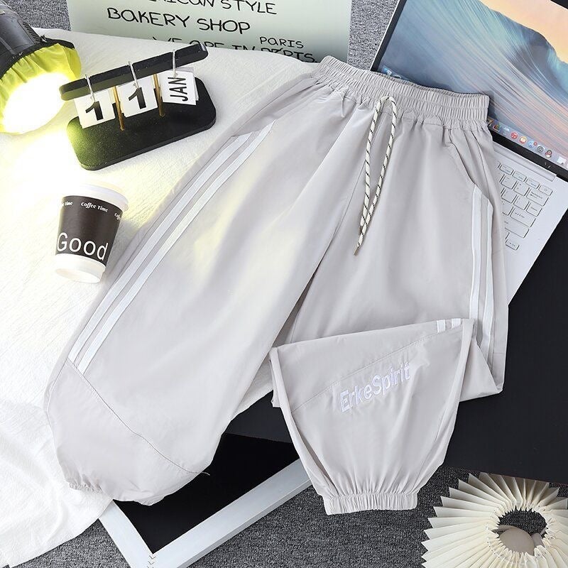 Children''s Quick-Dry Pants Summer Thin Cargo Pants Sports Elastic Casual Pants Breathable Mosquito-Proof Pants In-Stock Long Pants for Boys - Image 4
