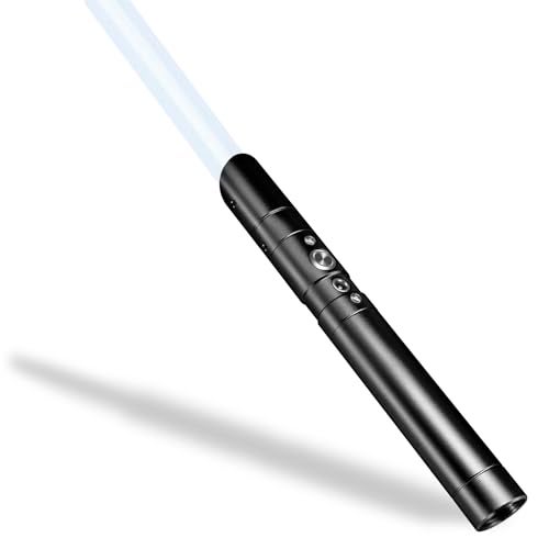 YOFOTHS Lightsaber Rechargeable 7 RGB Color Metal Hilt Dueling LED 38inch Light Saber for Adults Cosplay Accessories with Sound Mode - Image 1