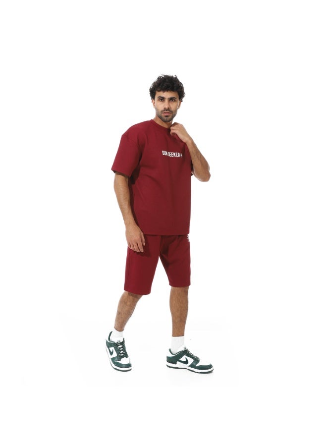 Caesar Men's two-piece set, shorts and a T-shirt  - Image 4