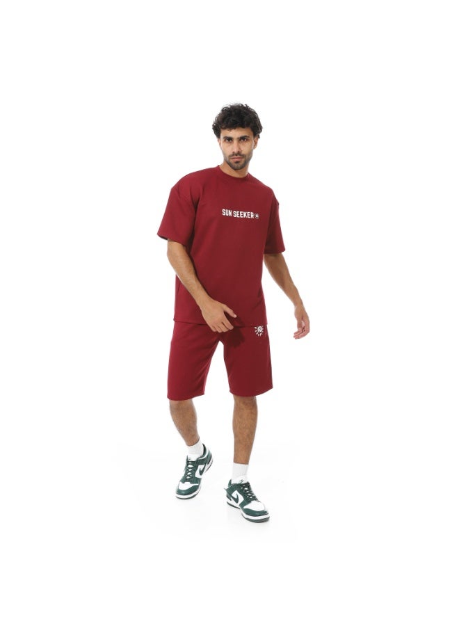 Caesar Men's two-piece set, shorts and a T-shirt  - Image 1