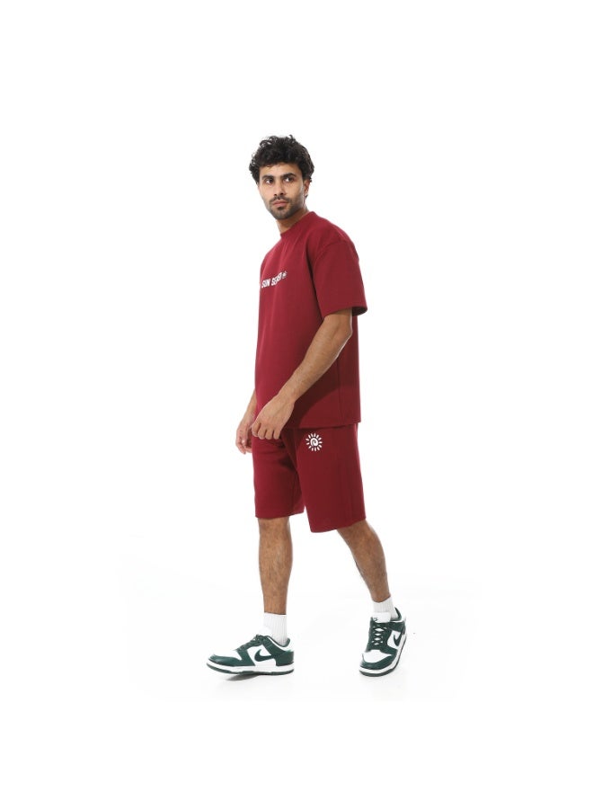 Caesar Men's two-piece set, shorts and a T-shirt  - Image 2