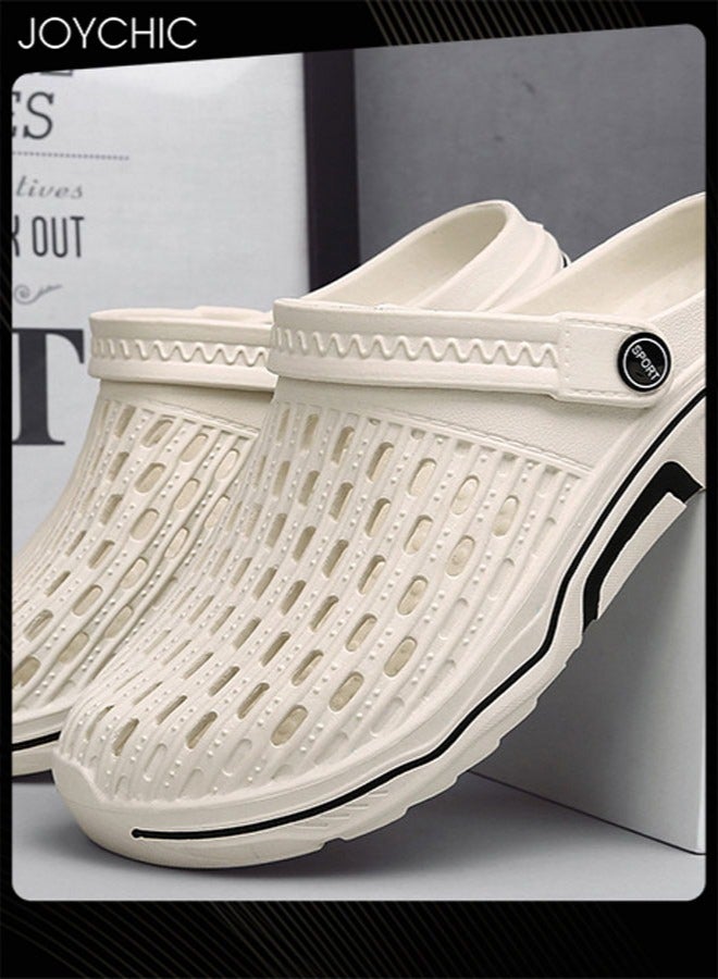 Joychic صنادل خارجية عصرية قابلة للتخصيص مزدوجة الاستخدام منزلية مضادة للانزلاق قابلة للتنفس سريعة الجفاف لصيف الشاطئ - Image 2