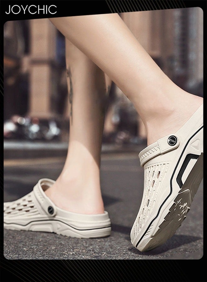 Joychic صنادل خارجية عصرية قابلة للتخصيص مزدوجة الاستخدام منزلية مضادة للانزلاق قابلة للتنفس سريعة الجفاف لصيف الشاطئ - Image 1