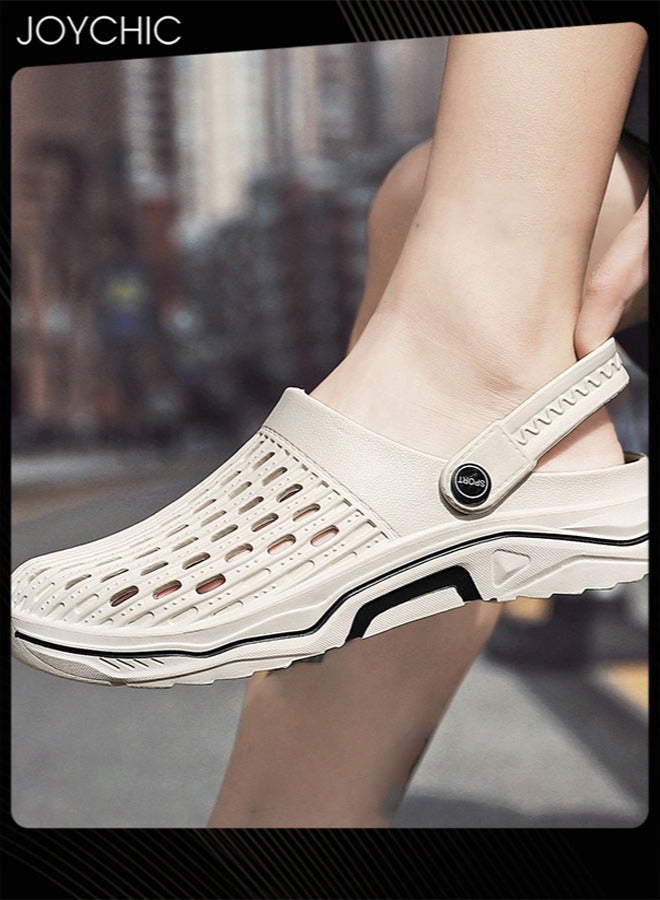 Joychic صنادل خارجية عصرية قابلة للتخصيص مزدوجة الاستخدام منزلية مضادة للانزلاق قابلة للتنفس سريعة الجفاف لصيف الشاطئ - Image 4