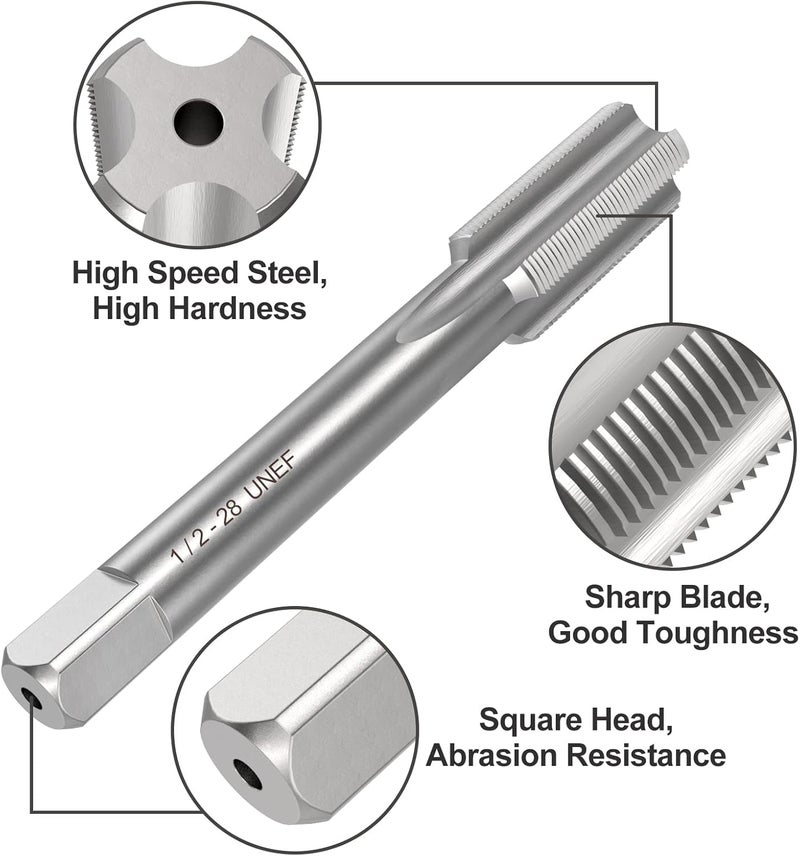 S-Union New 1/2"-28 Tap and Die Set(1/2" x 28) 22LR 223 5.56 9mm - Image 3