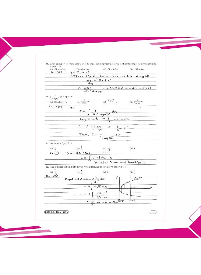 null - PW CBSE | Class 12 | 15 Sample Question Papers Mathematics for 2025 Exam | Competency-Based Learning | PYQ 2024 with Topper's Explanations, CBSE SQP & CBSE Practice Questions - Image 1