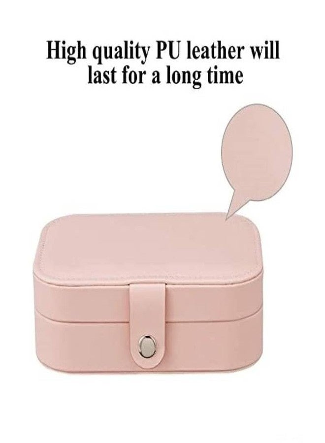 COZY CORNER PU Big Jewellery Box | PU Leather Magnetic Buckle Portable Storage Box Case with Dividers Container for Rings, Earrings, Necklace | Home Organizer, | Jewelry Holder Case - Image 2